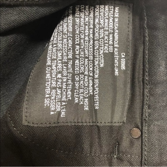 Alexander Wang Jeans boyfriend low rise size 26 - Picture 4 of 6